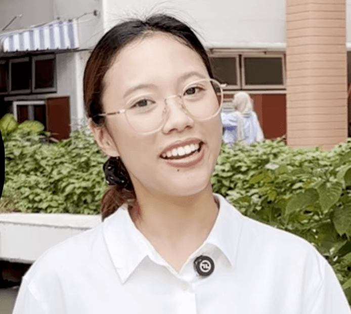 Gam is speaking about how speak to succeed changed her life